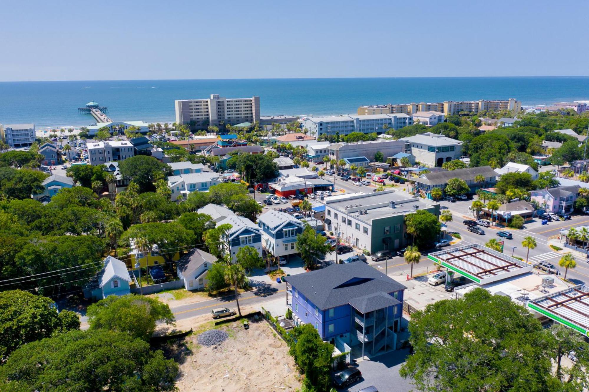 Folly Vacation Great Location, Super Cute & Spacious Apt B Folly Beach Buitenkant foto