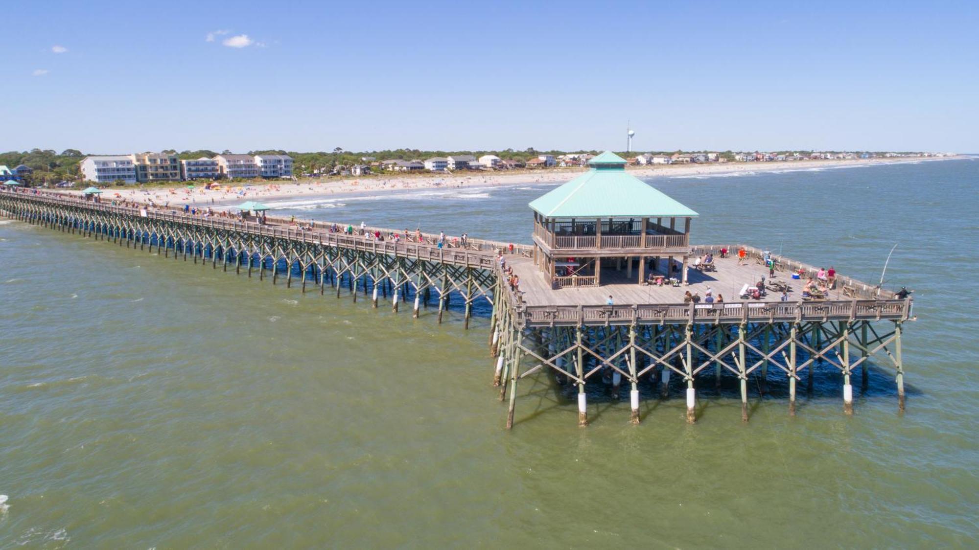 Folly Vacation Great Location, Super Cute & Spacious Apt B Folly Beach Buitenkant foto